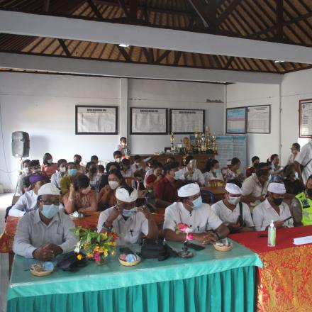 PEMERINTAH DESA JATILUWIH DUKUNG PROGRAM PEMERINTAH PROVINSI BALI MELALUI KEGIATAN BULAN BAHASA BALI