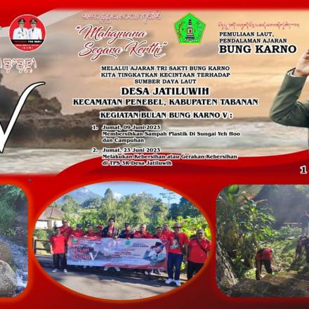 BULAN BUNG KARNO V TAHUN 2023 MAHAJNANA SEGARA KERTHI